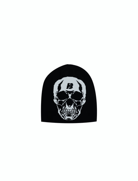 Black Outlaw jacquard beanie