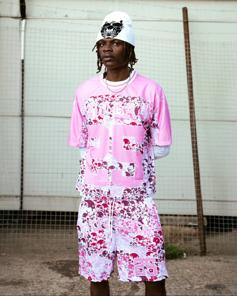 Pink Mesh Camo jersey