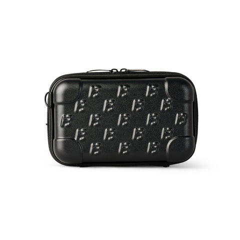 MATTE BLACK CROSS BODY BRICK BAG