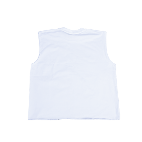 Olive sleeveless t-shirt