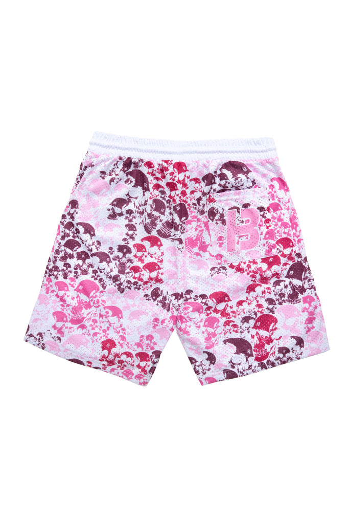 Pink Mesh camo shorts