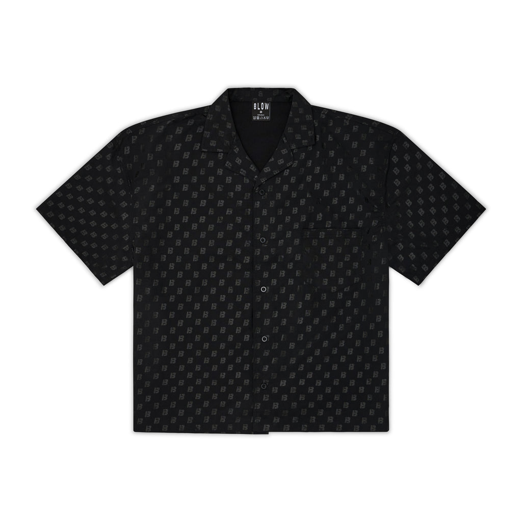 BLACK Renylon boxy Shirt