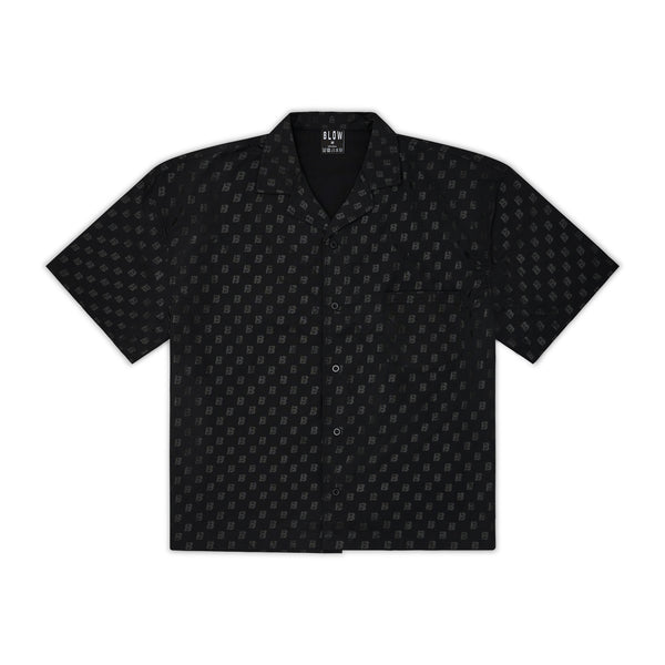 BLACK Renylon boxy Shirt