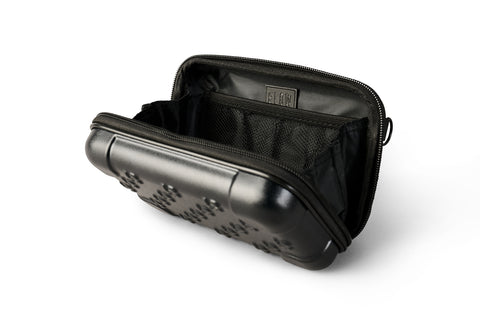 MATTE BLACK CROSS BODY BRICK BAG