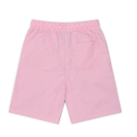 Pink re-nylon monogram Tailored shorts