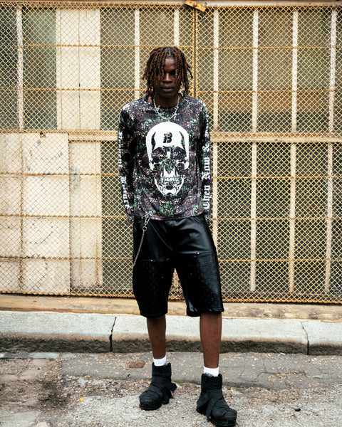 FULL CAMO LONG SLEEVE RAGLAN TSHIRT