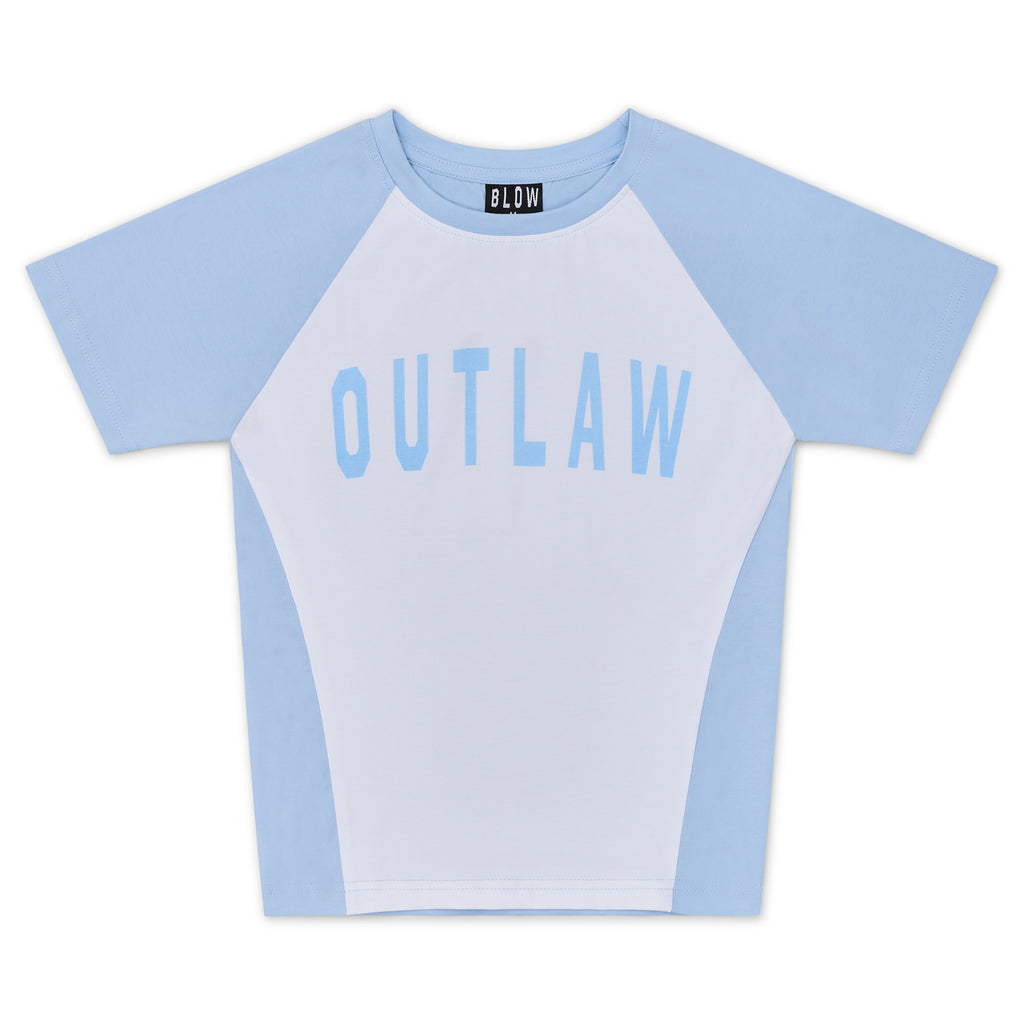 Blue Baby rib shirt