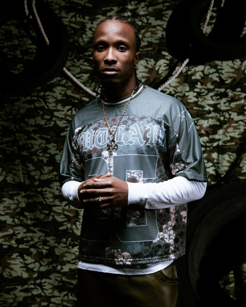 Mesh Camo jersey