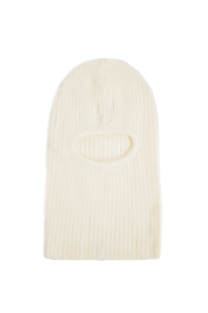 (Cream) MOHAIR Balaclava