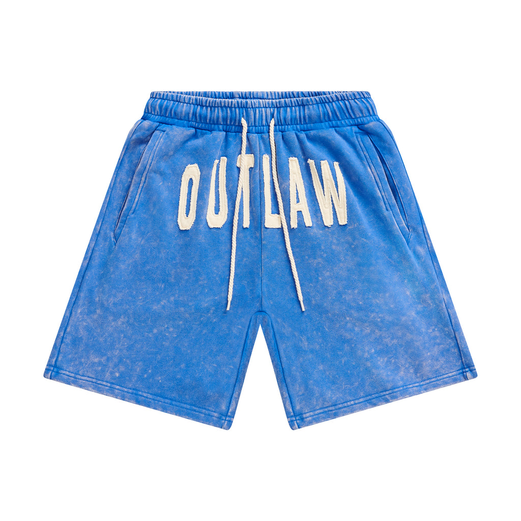 (Shorts) BLUE STONE WASHED