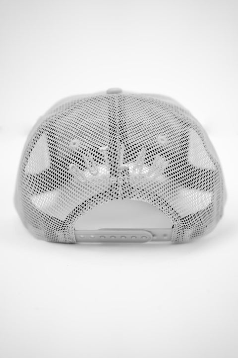 Razor Trucker cap  - Grey & White