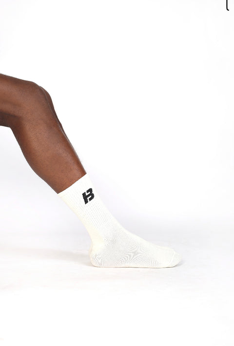 OFF-\BONE WHITE  Blow socks