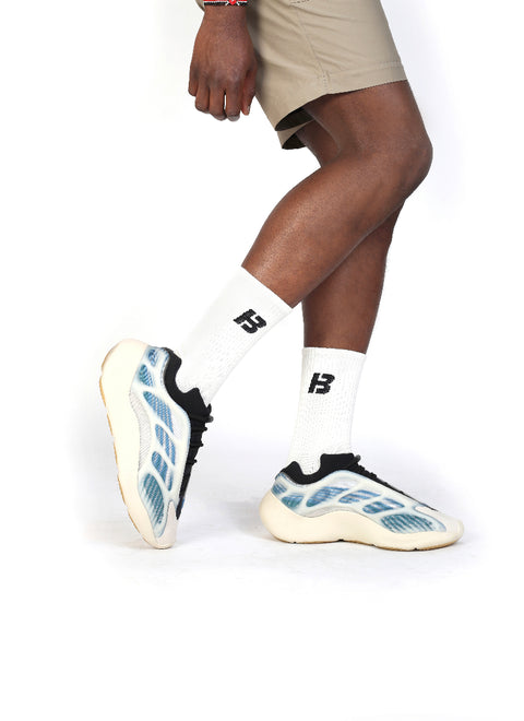 OFF-\BONE WHITE  Blow socks