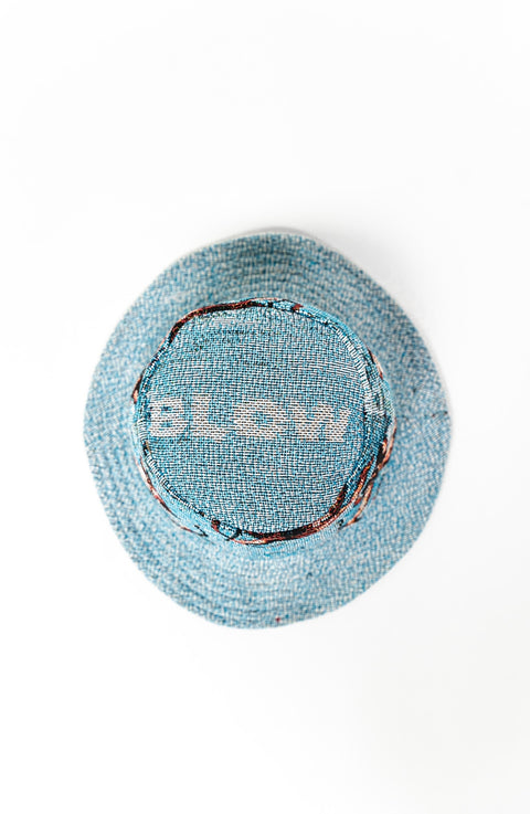 BLOW WOVEN BUCKET HAT