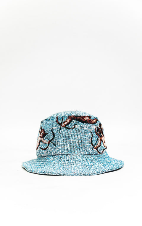 BLOW WOVEN BUCKET HAT