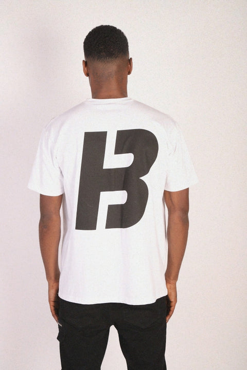 Varsity T-shirt White+ Black