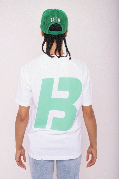 Varsity T-shirt Green + White