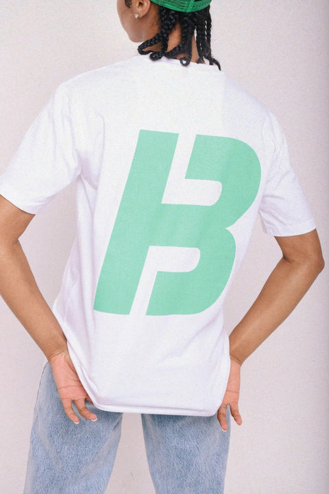 Varsity T-shirt Green + White
