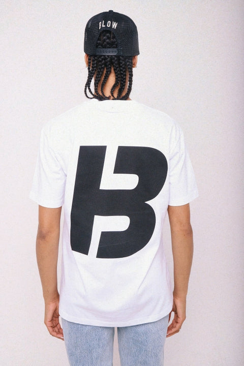 Varsity T-shirt White+ Black