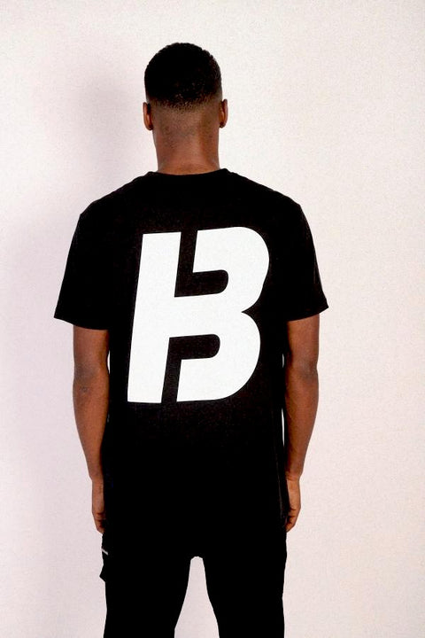 Varsity Blow T-shirt Black + White