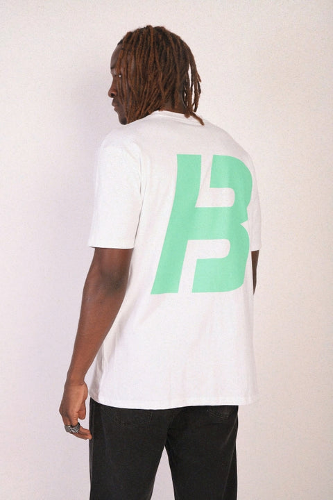 Varsity T-shirt Green + White