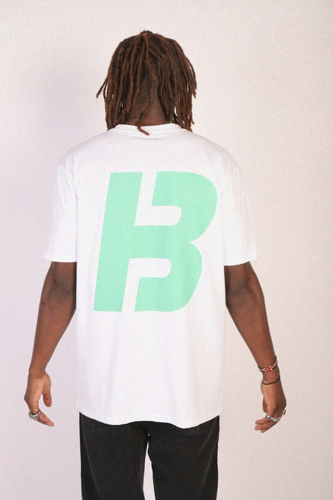 Varsity T-shirt Green + White