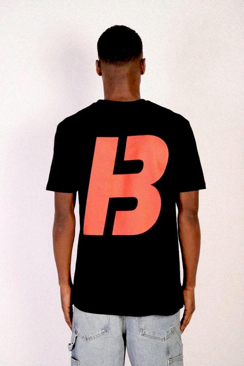 Varsity T-shirt Black + Red