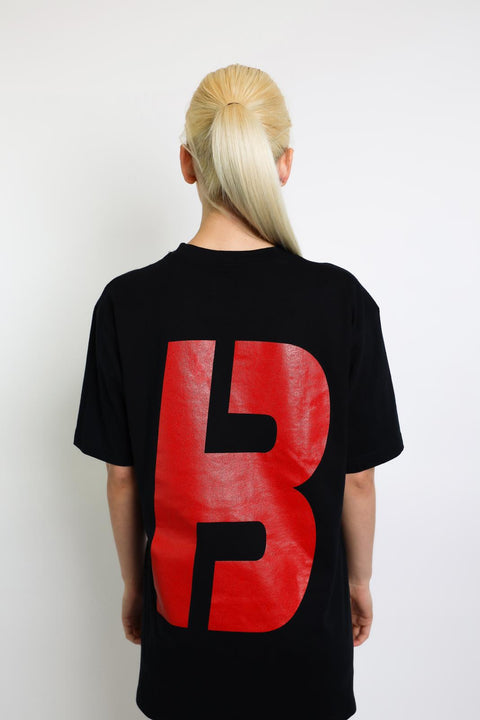 Blow Lanes T-shirt - Black & Red