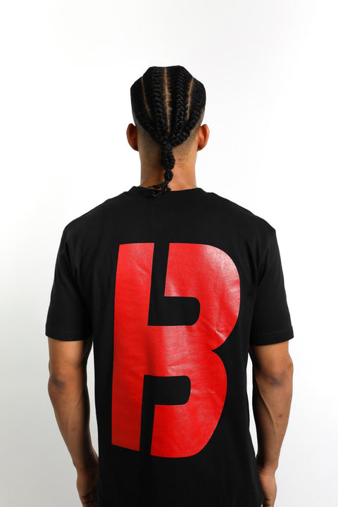 Blow Lanes T-shirt - Black & Red