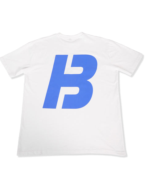 Varsity T-shirt Blue + White