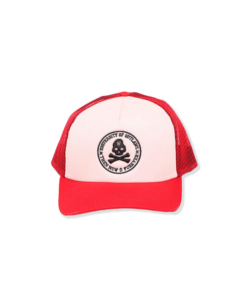 Varsity Trucker Hat Red