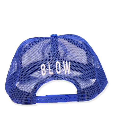 Varsity Trucker Hat Blue