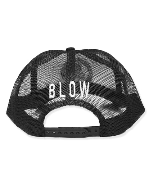 Varsity Trucker Hat Black