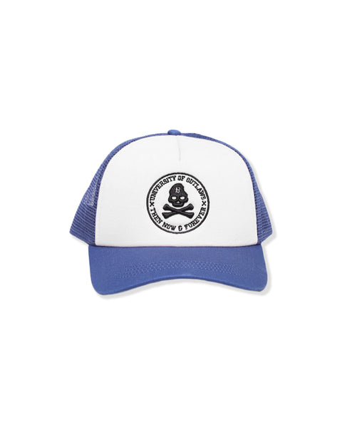 Varsity Trucker Hat Blue